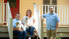 Jim with his family